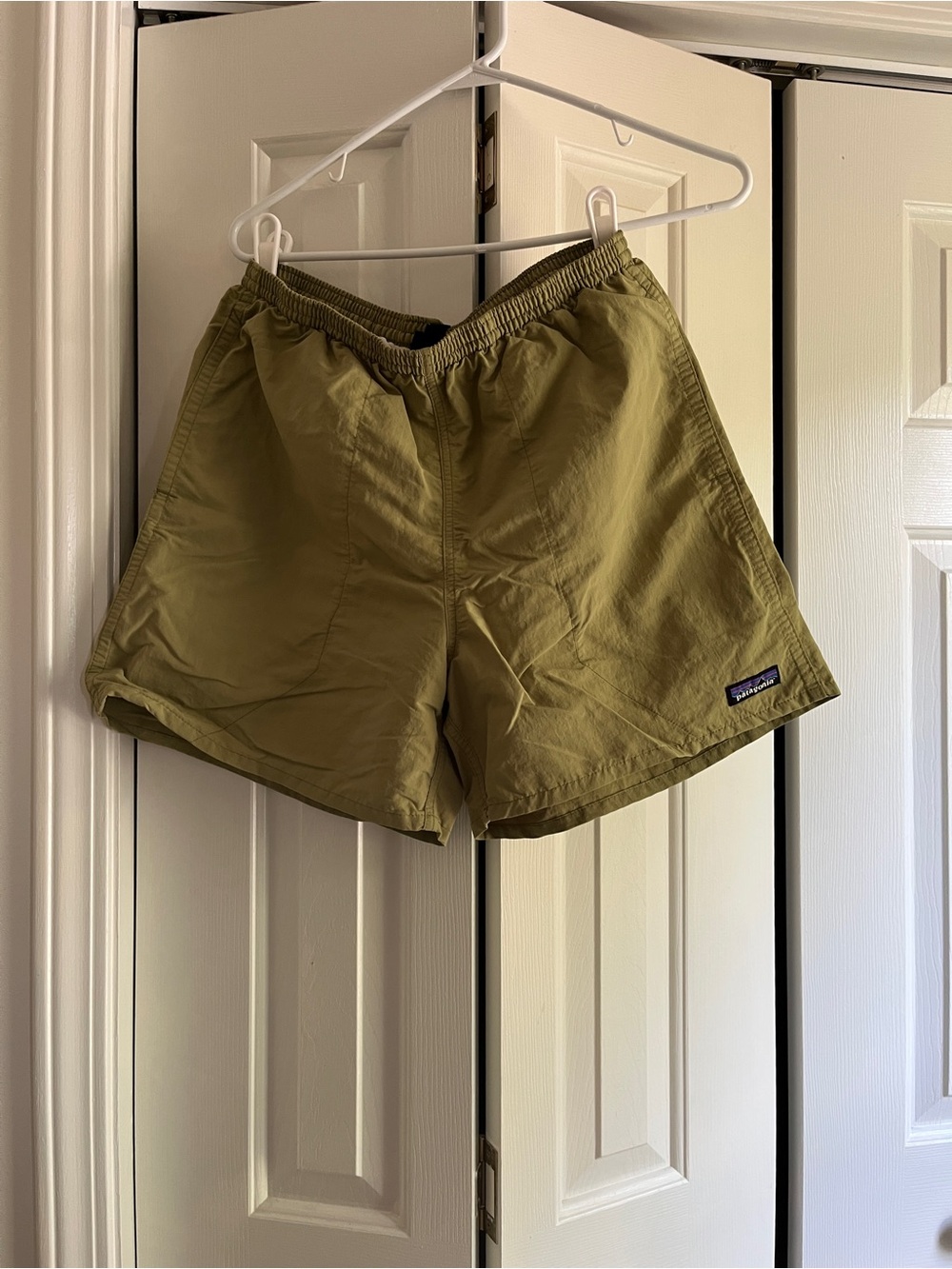 Patagonia Olive Green Athletic Shorts